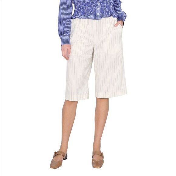 Baum Und Pferdgarten Jorts Shorts Striped Long Elastic Waist - Picture 1 of 8
